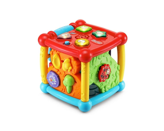 VTech Busy Learners Activity Cube - Educational Toy for Babies & Toddlers - English Version