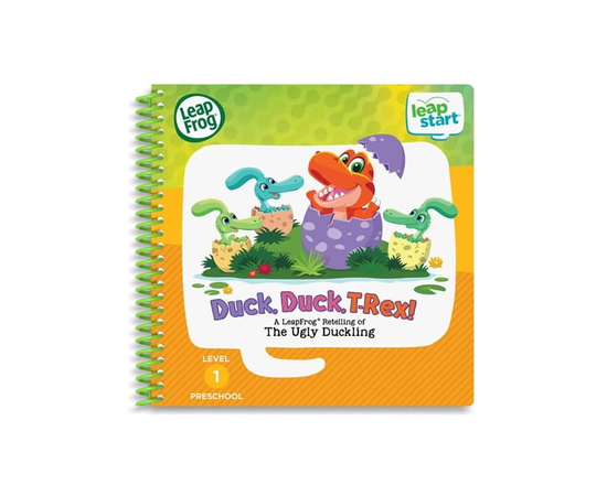 LeapFrog LeapStart® Duck, Duck, T-Rex! - A LeapFrog® Retelling of The Ugly Duckling Activity Book - English Version