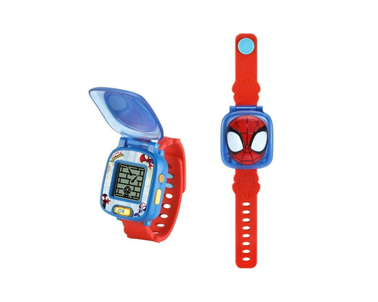 VTech Spidey et ses Amis Extraordinaires - La montre-jeu interactive de Spidey jeux et outils de chronométrage - Version française