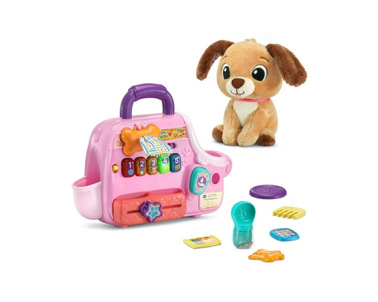 VTech Cutie Paws Puppy Carrier™ With Plush Puppy - English Version