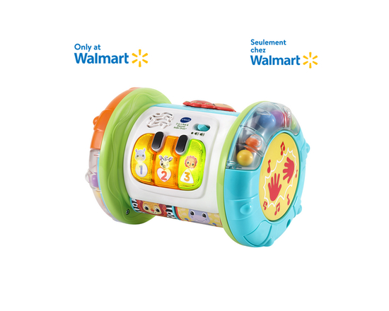 VTech 2-in-1 Roll & Discover Roller Drum™ - Walmart Exclusive - English Version