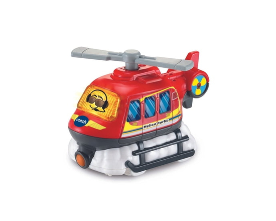 VTech Tut Tut Bolides Malo, hélico turbo - hélicoptère parlant- Version française