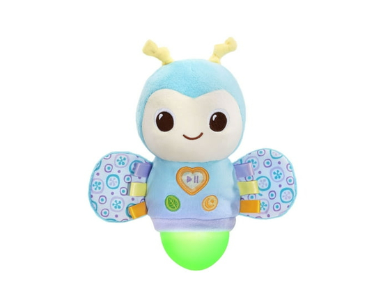 VTech Baby Soothe & Shine Firefly Plush Night Light and Timer - English Version, birth+