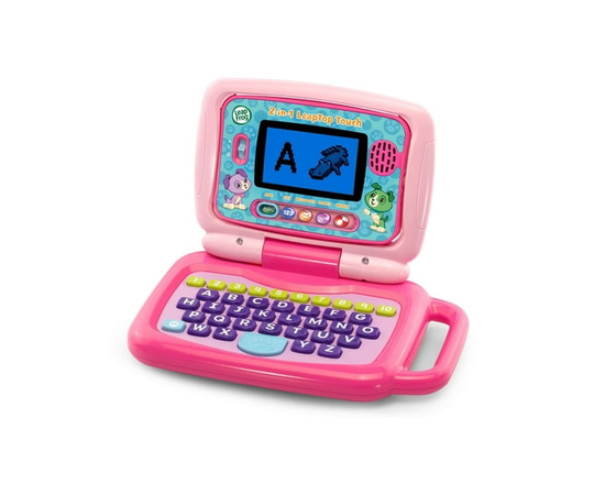 LeapFrog 2-in-1 Leaptop Touch™ - Toddler Learning Toy - English Version (Multicolour)
