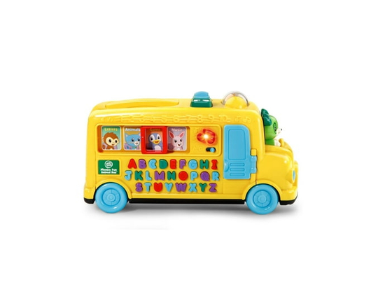 LeapFrog Phonics Fun Animal Bus™ - Toy Bus Push Along Vehicle for Toddlers - English Version