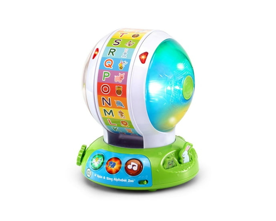 LeapFrog Spin & Sing Alphabet Zoo™ - Toddler Alphabet Learning Toy - English Version