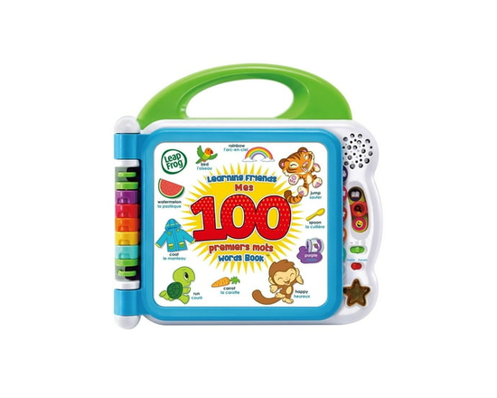 LeapFrog Learning Friends 100 Words Book - Interactive Learning Book for Toddlers