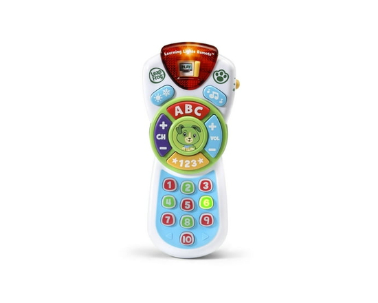 LeapFrog Scout's Learning Lights Remote™ Deluxe - Pretend TV Control Toy with Music and Lights for Infant - English Version