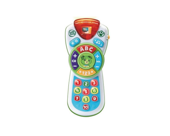 LeapFrog Super télécommande parlante - Télécommande factice avec musique et lumières pour tout-petit - Version française