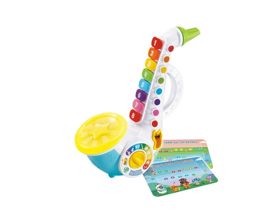 LeapFrog Learn & Groove Jazzy Saxophone - Saxophone Toy for Kids- French Version