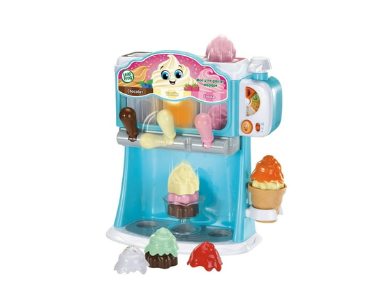 LeapFrog Mon p'tit glacier magique avec des garnitures colorées - Version française