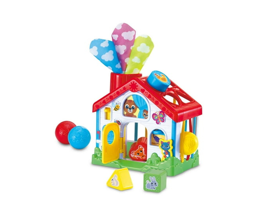 LeapFrog® 4-in-1 Discovery House - Hands-On Infant Busy Toy