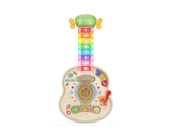 LeapFrog® Strum & Count Wooden Guitar™ - Musical Toddler Toy - English Version