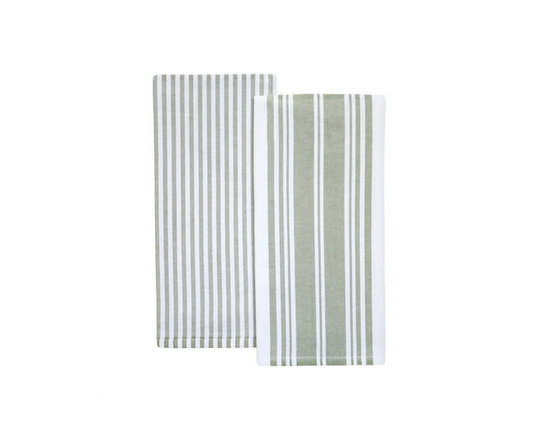 Better Homes & Gardens 2pk Kitchen Towel, Flat Woven - 2 (Cilantro)