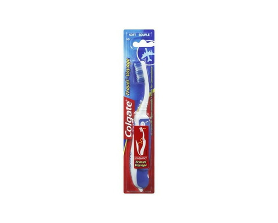 Colgate Portable Travel Toothbrush, Soft - 1