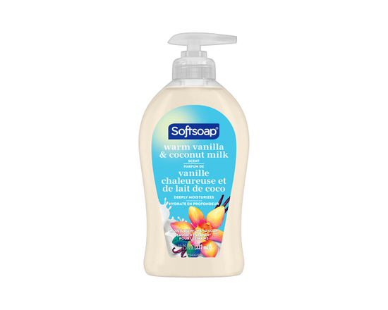 Softsoap Coconut and Hibiscus Moisturizing Liquid Hand Soap, 11.25 oz Bottle - 332 mL