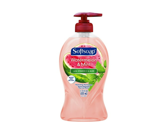Softsoap Hydrating Liquid Hand Soap Pump, Watermelon & Mint - 332 ML - 11.25 fl oz