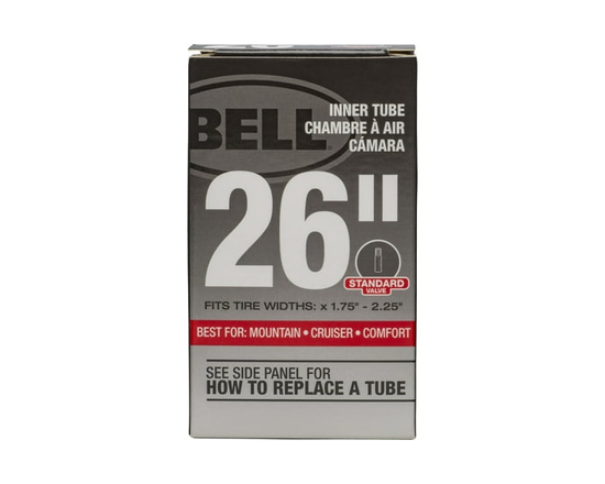 Bell Sports 26" Standard Inner Bike Tube