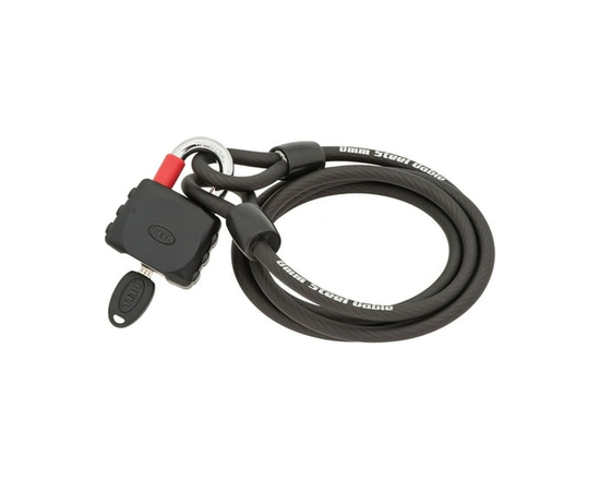 Bell Sports Armory 200 Key Cable Lock - 6 foot