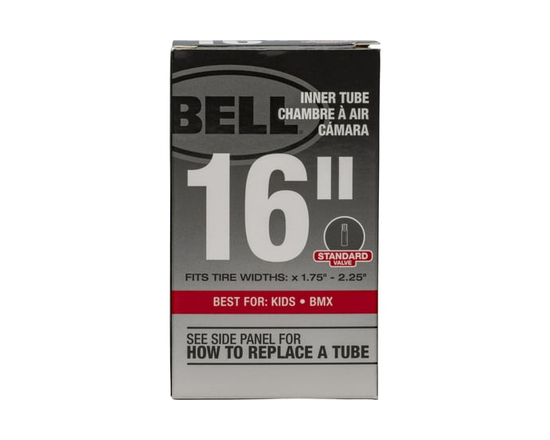 Bell Sports 16" Standard Schrader Valve Tube