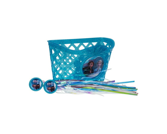 Bell Sports Frozen 2 3D Molded Bike Basket & Streamers Blue