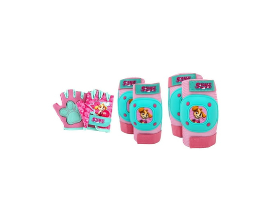 Bell Sports Paw Patrol Skye High Pad Set and Gloves - 3+