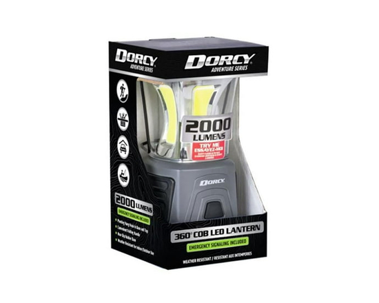 Dorcy Multi-Level Light Output Area Lantern, Model 41-3119