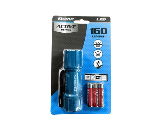 Dorcy Active Series flashlight, 160 lumens - 0