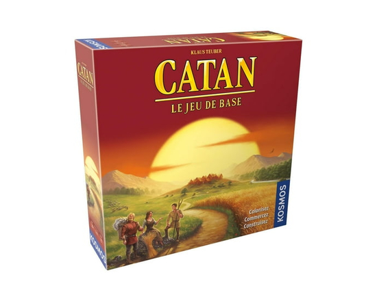 Catan – Strategy Board Game & Resource Management (3 to 4 Players) – French Edition