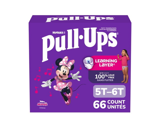 Pull-Ups Culottes d'Entraînement pour Filles, Format Économique, Taille : 2T - 6T