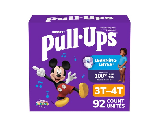 Pull-Ups Culottes d'Apprentissage à la Propreté pour Garçons, Format Économique, Taille : 2T - 6T