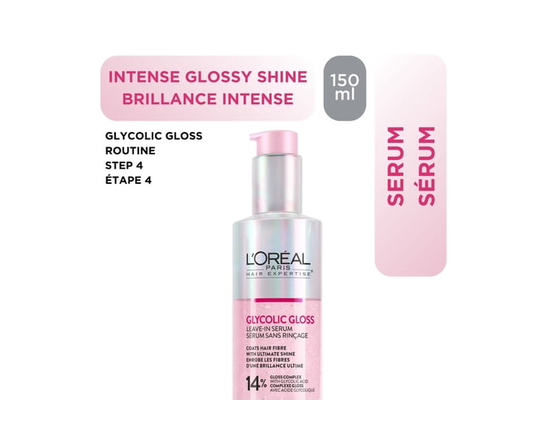 Sérum Sans Rinçage Glycolic Gloss Hair Expertise - 150 Milliliter