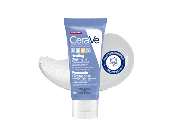 CeraVe Baby Healing Ointment, Diaper Rash Ointment with Ceramides and Vitamin E, 85g - S