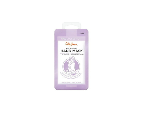 Sally Hansen Hydrating hand mask, Infused with a rich formula with Vitamin E, Macadamia, and Shea Butter, instantly relieves dry hands
