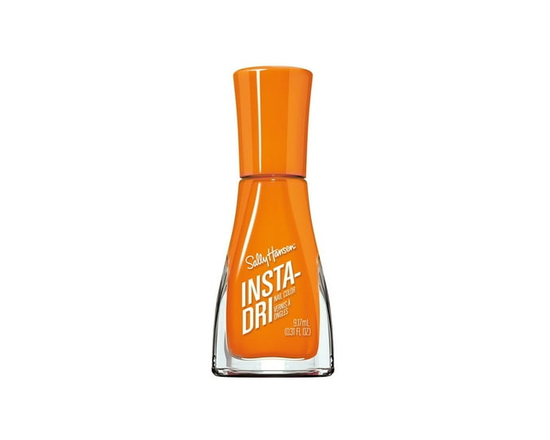 Insta-Dri® Nail Polish, 3-in-1 formula with built-in base and top coat. 1 Stroke, 1 Coat . Done. Dries in 60 seconds (Time Warmth - 357)