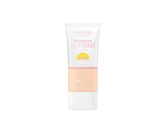 Clean Fresh Blurring Skin Tint, Liquid Foundation, Soft Matte Finish, Smooths, Brightens, Blurs Pores, Mineral Sunscreen, Vegan Formula - 30ML (Fair C
