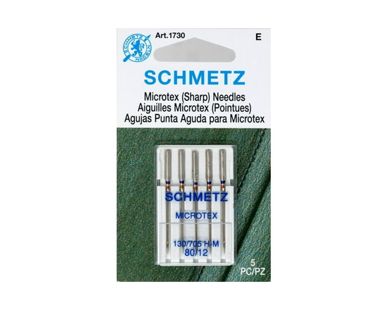 Aiguilles Schmetz® Microtex (Sharp)