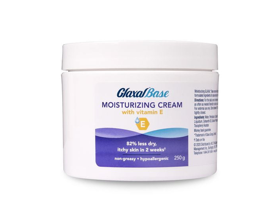 Glaxal Base Moisturizing Lotion with Vitamin E, Rehydrate Extremely Dry Skin - 250g