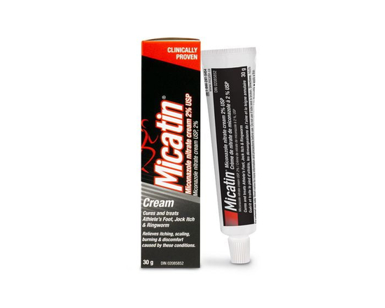 Micatin® Cream 2% Miconzole Nitrate Cream Usp, 30 G