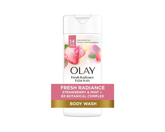 Olay Fresh Outlast Nettoyant pour le Corps, Notes de Fraise Blanche & de Menthe