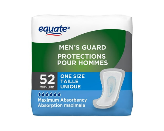 Equate Men's Maximum Absorbency Guard, Incontinence Underwear