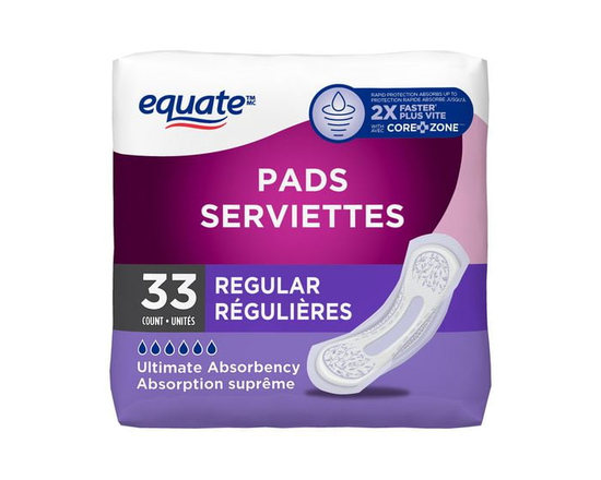 Equate Ultimate Absorbency Bladder Control Pads - Regular