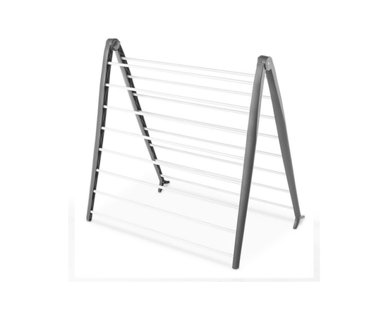 Whitmor Metal Foldable A-Frame Laundry Clothes Drying Rack - Space Saving