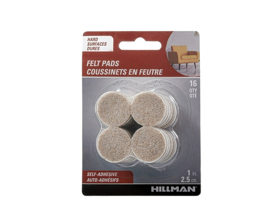 FELT 1 ROUND - OATMEAL 16P - Variable