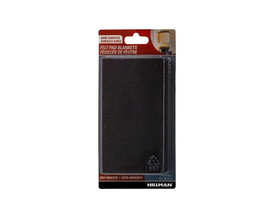 FELT BLANKETS 3-1/2"X 6" BROWN 2PC - One Size