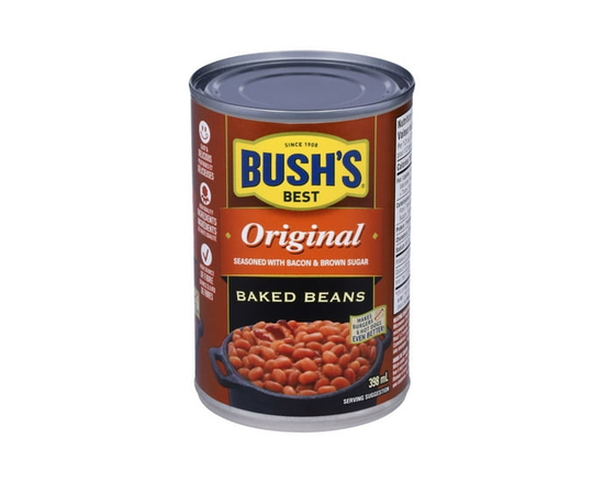 BUSH'S® Original Baked Beans Seasoned with Bacon And Brown Sugar - 398 mL