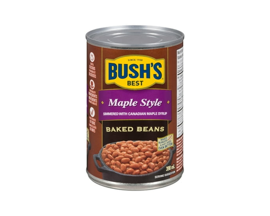 BUSH'S® Maple Style Baked Beans, 398mL, Can - 398 mL