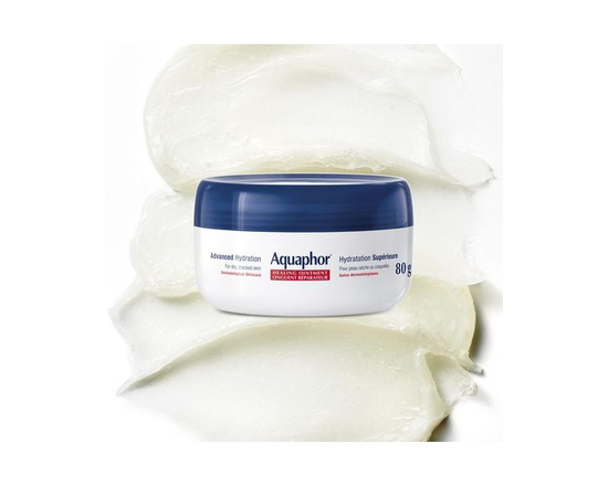 Aquaphor Healing Ointment, Multipurpose Ointment for Dry, Cracked Skin, 80g Jar - 80G