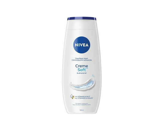 NIVEA Creme Soft Body Wash for Women with Almond Oil - 500 mL