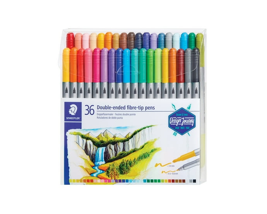Staedtler Double-Ended Marker Pens 36 pieces